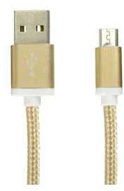 Câble chargeur tressé USB micro USB pour smartphone Câble chargeur tressé USB
