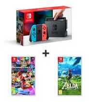 Console Nintendo Switch Néon + Mario Kart 8 Deluxe