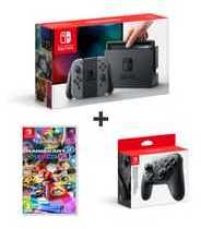 Console Nintendo Switch Grise + Mario Kart 8 Delux