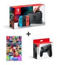 Console Nintendo Switch Néon + Mario Kart 8 Deluxe