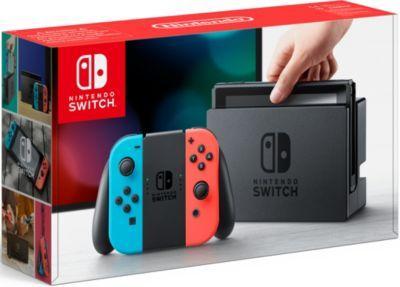 Console Nintendo Switch avec Joy-Con bleu et rouge Console Nintendo Switch avec