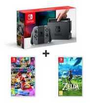 Console Nintendo Switch Grise + Mario Kart 8 Delux