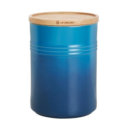 Le Creuset - Récipient alimentaire H 19cm - bleu m