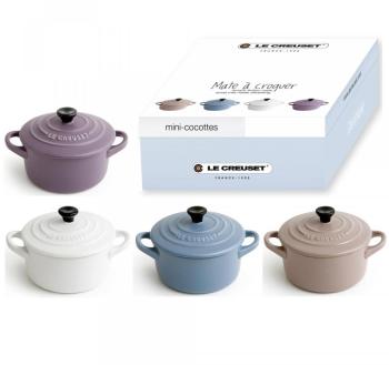 Le Creuset - Set de cadeaux cocotte mini - amethyst Le Creuset - Set de cadeaux