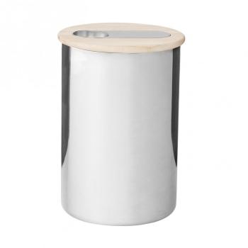 Scoop - Bol de café avec cuillère - inox brillant 12cm Scoop - Bol de café avec cuillère
