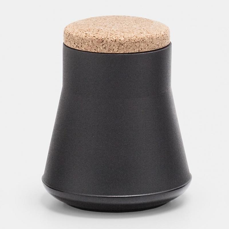 Store Pot 2 - noir/bouchon de liège/mat