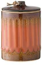 Tulum - Récipient avec couvercle - orange 8 5xH12 cm Tulum - Récipient avec couvercle