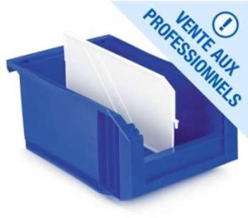 Séparateur longitudinal pour bac à bec plastique h