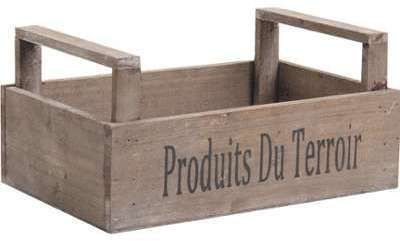 Caisse récolte Produits du terroir Caisse récolte Produits du