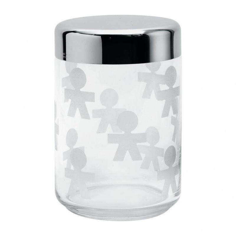 Girotondo - Kitchen Box - transparent/inox/brillan