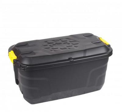Box de Rangement Noir en Plastique Rigide 75 litre