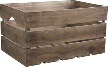 Caisse en Bois vieilli ancienne 55x36x30cm Caisse en Bois vieilli ancienne