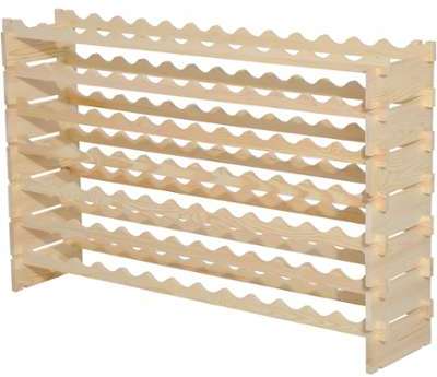 Etagère à bouteilles casier à vin range bouteilles