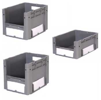 Bac ouverture frontale longueur 400 mm