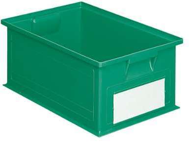 Bac plastique gerbable 27 litres vert Bac plastique gerbable 27
