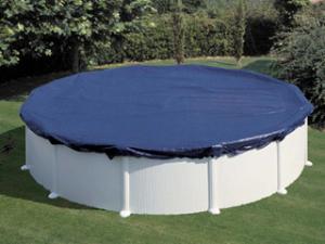 Bache de piscine ronde diametre 6,20m