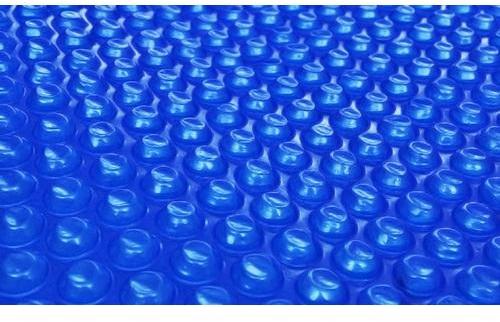 VidaXL Bâche solaire à bulles flottant 381 cm pour