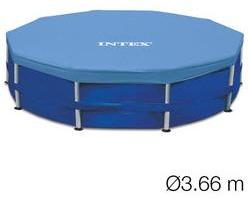 Bache hiver pour piscine tubulaire ronde Ø3m66
