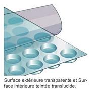 Couverture été à bulles 500 Microns transparente