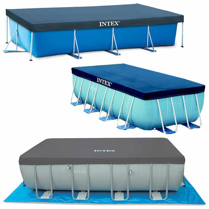 Bàche de protection pour piscine Intex tubulaire r