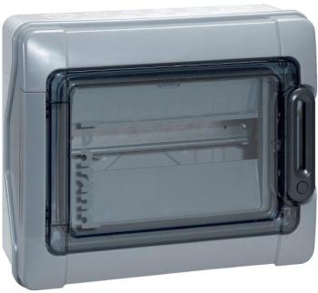 Coffret en saillie étanche - 1 rangée - 12 modules Coffret en saillie étanche