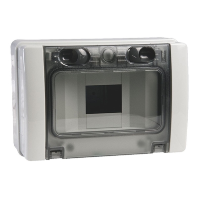 Coffret en saillie IP65 - 4 modules - 13 W - Gewiss Coffret en saillie IP65 -