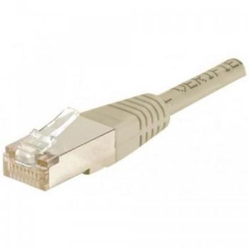 Cordon patch RJ45 F UTP CAT6 gris - 5 mètres Cordon patch RJ45 F UTP CAT6