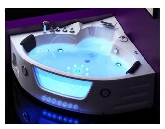 Baignoire balnéo dangle 2 places SUPER JETS-LED