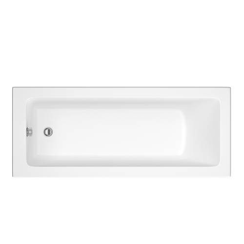 Baignoire Rectangulaire Acrylique Blanc Murale Des