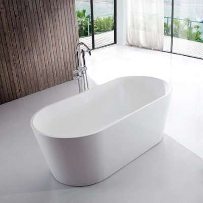 Baignoire ilot ovale acrylique Blanc -170x80 cm- M