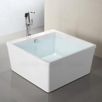 Baignoire ilot design asymétrique 140 150 170 cm blanc Baignoire ilot design asymétrique