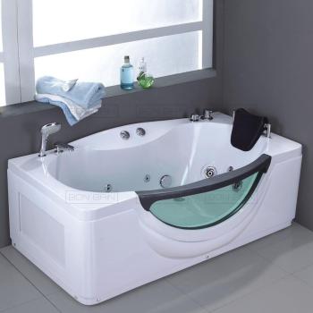 Baignoire balnéo d angle chromothérapie 160 cm ou 170 Baignoire balnéo d angle chromothérapie