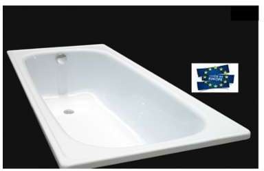 Baignoire CLASSIK acier émaillé 170cm Baignoire CLASSIK acier émaillé
