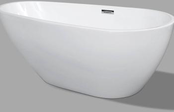 Baignoire îlot ovale design acrylique 150 cm 170 cm Baignoire îlot ovale design