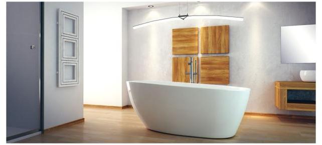 Baignoire îlot FORTUNA 160 x 70 x 63 cm