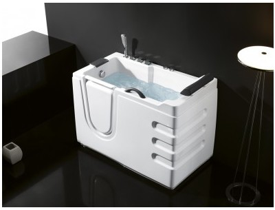 STOCK-B Baignoire balnéo à porte Senior