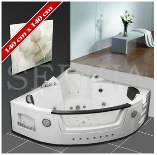 Baignoire balneo dangle 140X140 NYMPHEA