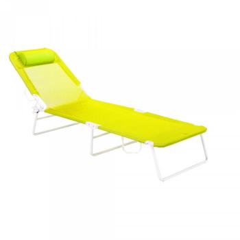 Transat Bain de soleil vert anis Transat Bain de soleil vert