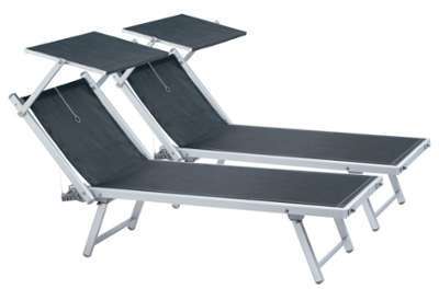 Bain de soleil transat lot de 2 Bain de soleil transat lot