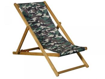 Chilienne de jardin pliante en acacia FSC couleur