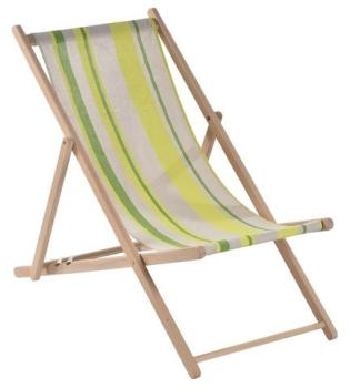 Chilienne en bois et en polycoton CHOLOROPHYLLE