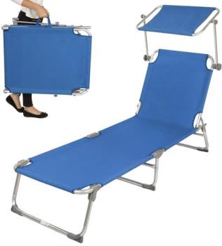 Transat, Bain de soleil, Pliable Aluminium 190 cm