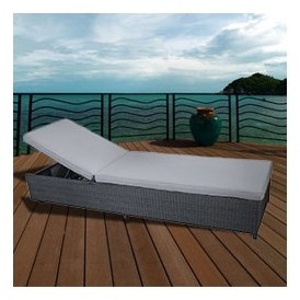 Bain de soleil PATTAYA en résine tressée
