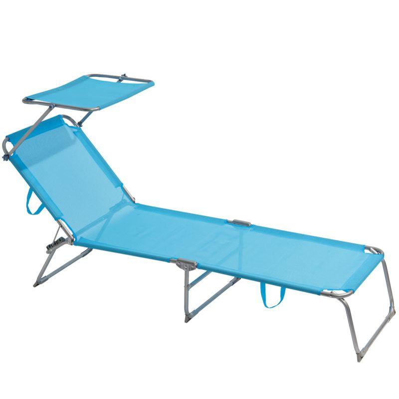 Bain de soleil pliable avec pare soleil