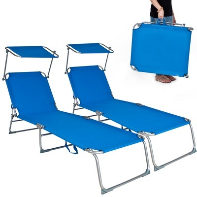 Chaise longue de jardin, Transat, Multi positions