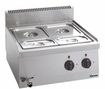 Bain Marie Inox GN1 1 2x GN1 4 150(p)mm 2800W Sans Bain Marie Inox GN1 1 2x GN1