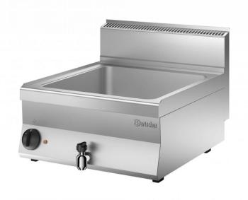 Bain Marie 650 Inox 1800W Robinet De Vidange 600x6