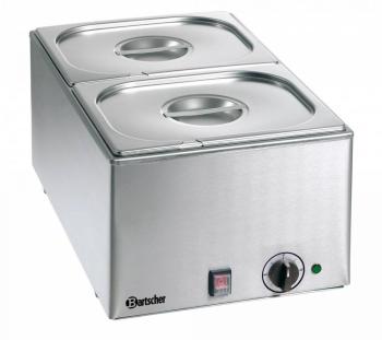 Bain Marie Inox 2x GN1 2 150(p)mm 1200W BACS GN et Bain Marie Inox 2x GN1 2 150(p)mm