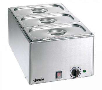 Bain Marie Inox 3x GN1 3 150(p)mm 1200W BACS GN et Bain Marie Inox 3x GN1 3 150(p)mm