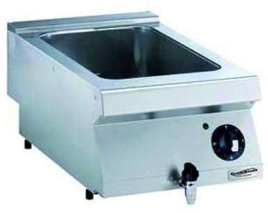 Bain Marie GN1 1 INOX 150(p)mm 1500W Robinet de Vidange Bain Marie GN1 1 INOX 150(p)mm